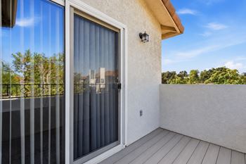 Personal balcony or patio retreat